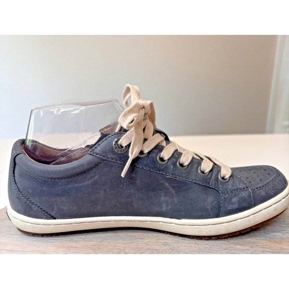 Taos Plim Soul Black Leather Lace Up Sneakers Women’s Size 7.5 - Picture 5 of 11